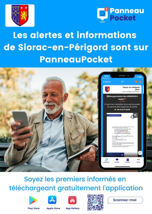 PanneauPocket Siorac en Périgord